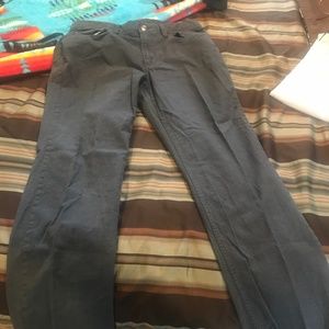 dark blue light weight pants